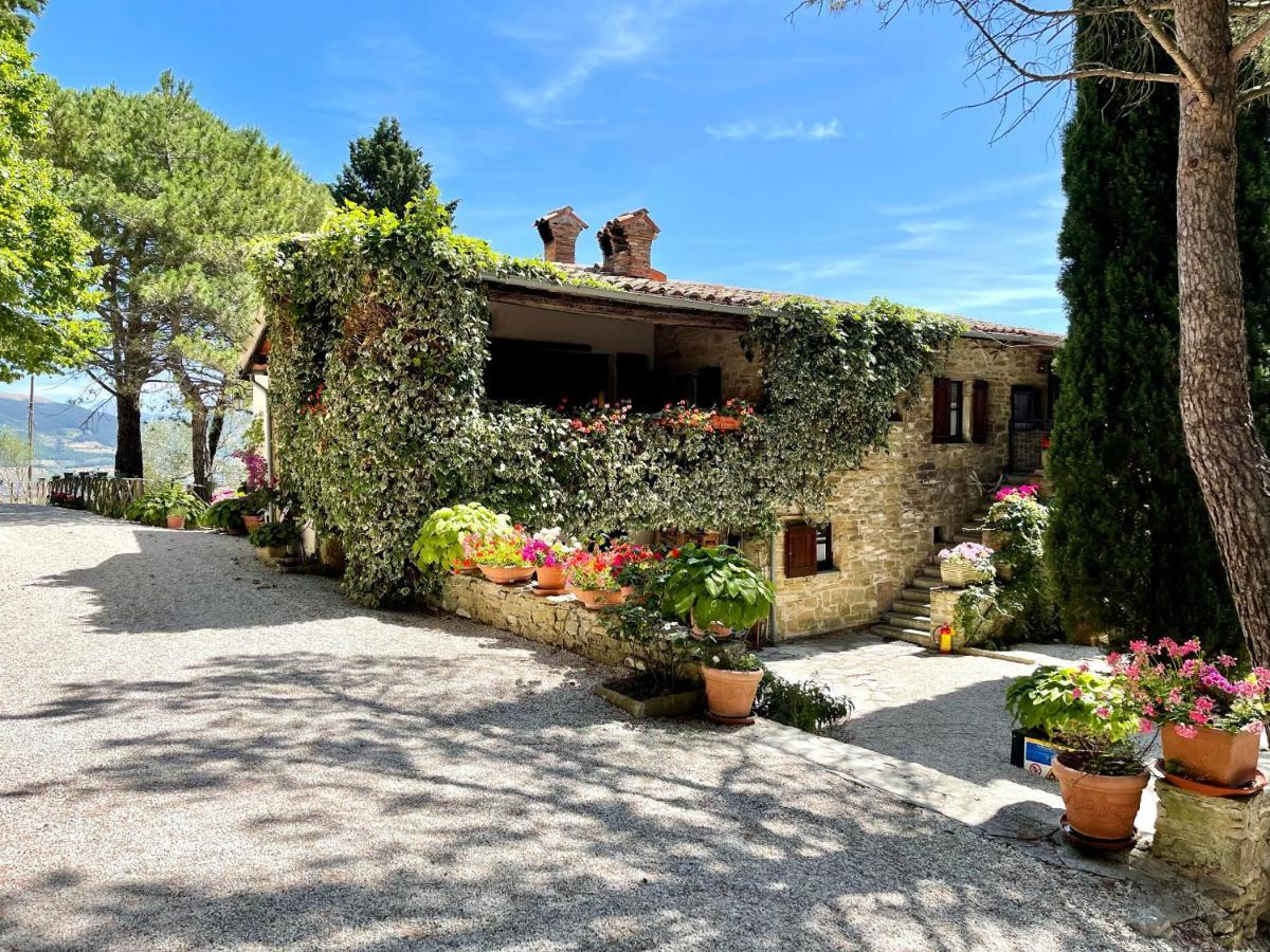 La Panoramica Gubbio - Maison De Charme - Casette E Appartamenti Self Catering Per Vacanze Meravigliose! Exterior foto