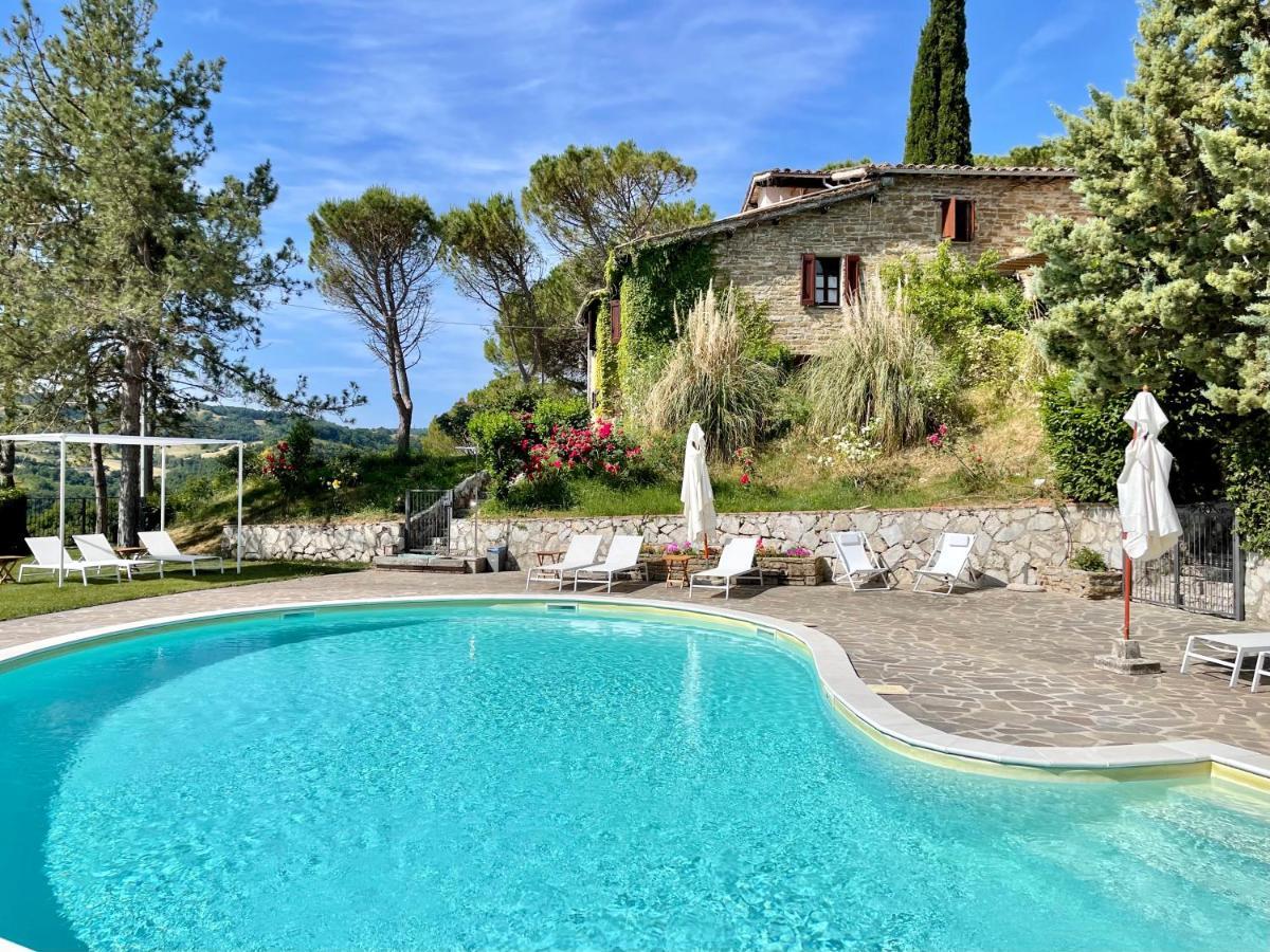 La Panoramica Gubbio - Maison De Charme - Casette E Appartamenti Self Catering Per Vacanze Meravigliose! Exterior foto