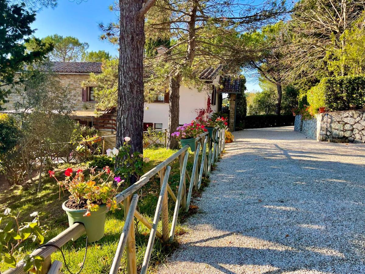 La Panoramica Gubbio - Maison De Charme - Casette E Appartamenti Self Catering Per Vacanze Meravigliose! Exterior foto