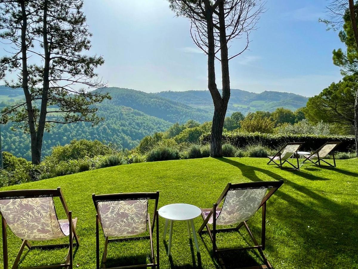 La Panoramica Gubbio - Maison De Charme - Casette E Appartamenti Self Catering Per Vacanze Meravigliose! Exterior foto